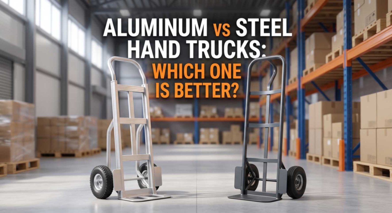 Aluminum vs Steel Hand Trucks Which One Is Better