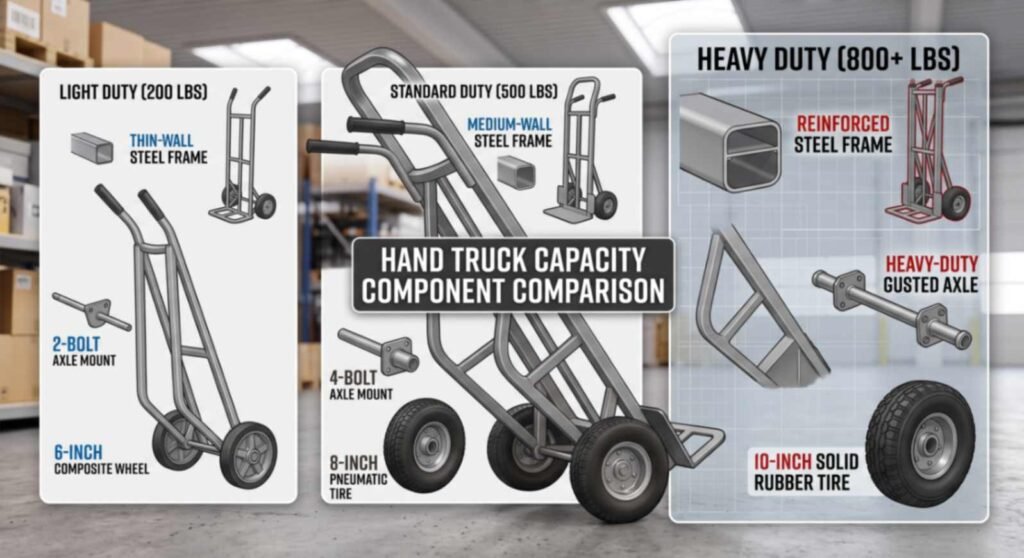 Common Hand Truck Weight Capacities