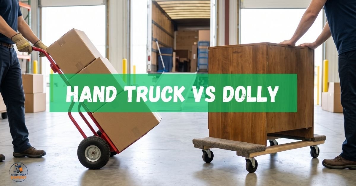Hand Truck vs Dolly: What’s the Difference and Which One Should You Use?