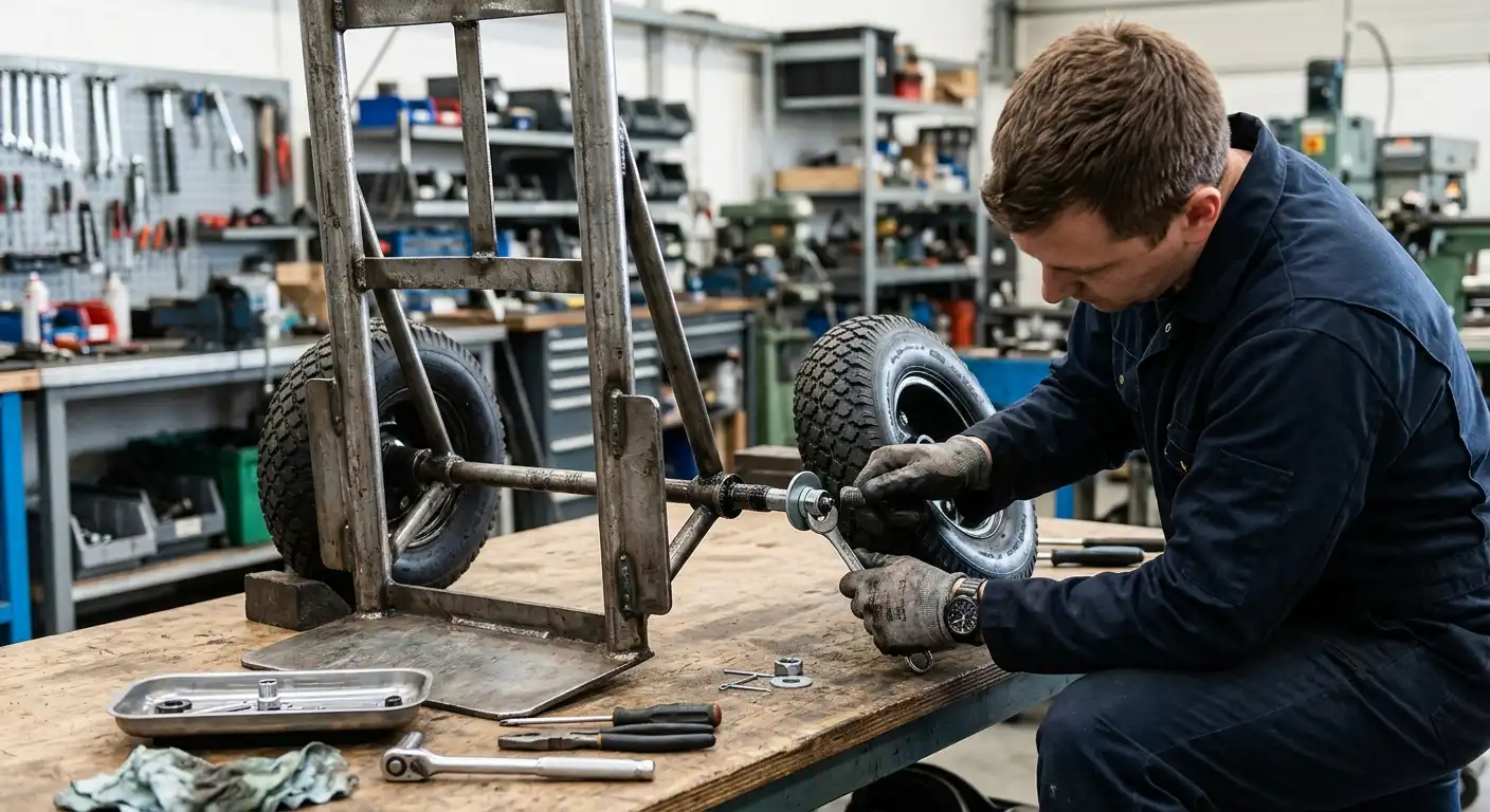 How to Change a Hand Truck Tire