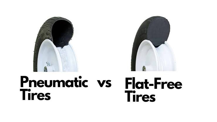 Pneumatic vs Flat Free Tires
