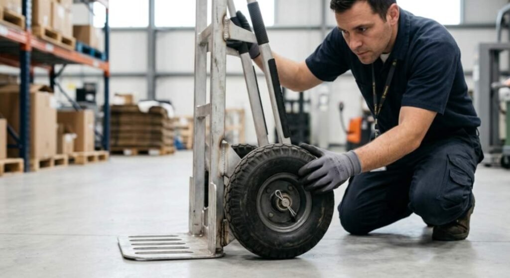 What Should You Check Before Using a Hand Truck, Dolly, or Cart