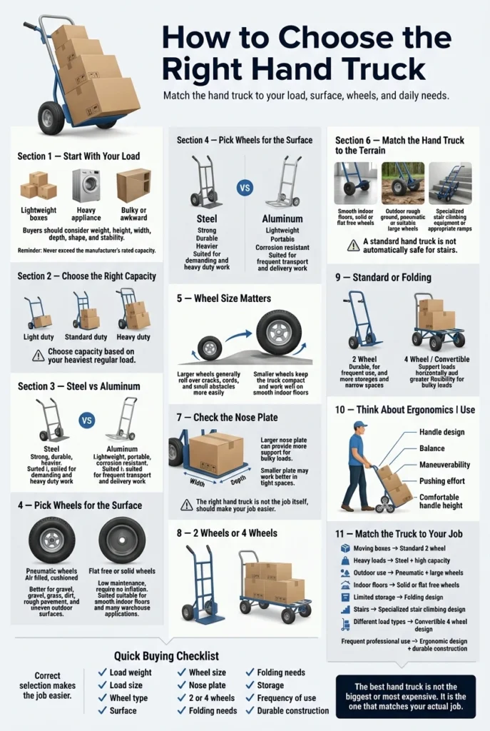 What Should You Consider When Choosing a Hand Truck