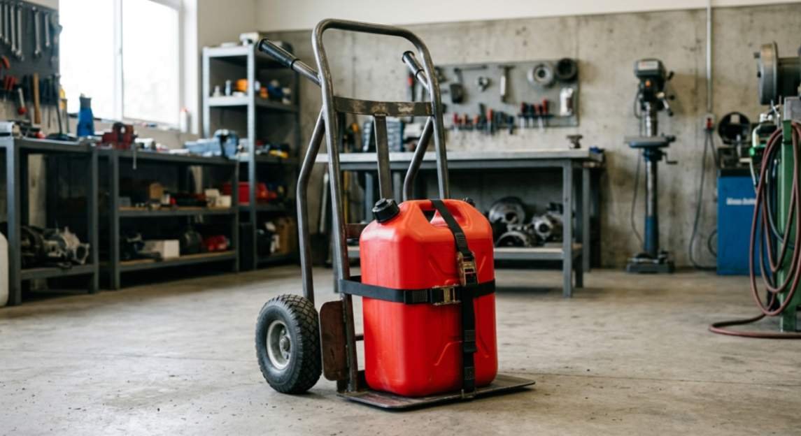 Where Can I Find a Hand Truck for Fuel Containers