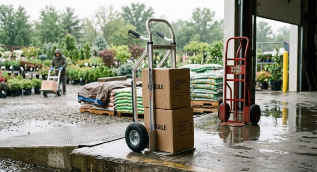 aluminum vs steel hand truck comparison