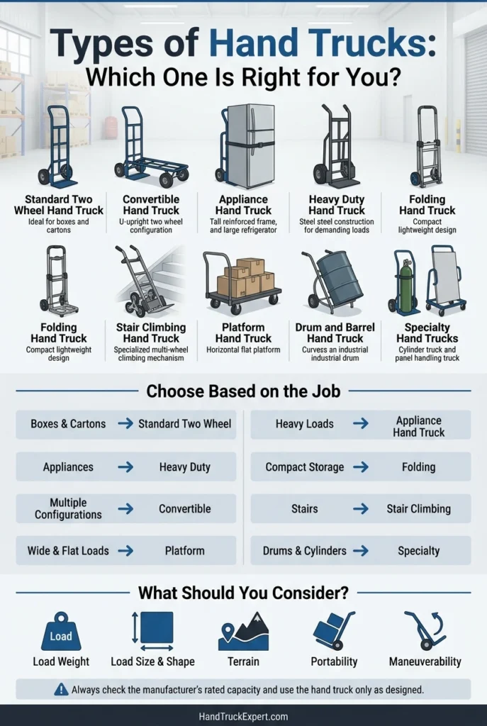 9 Types of Hand Trucks Find the Right One for Every Job