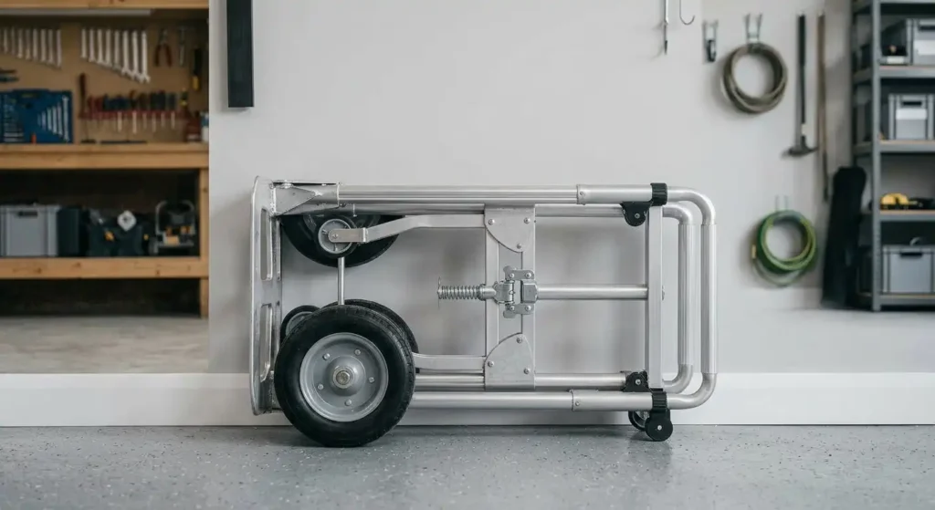 How to Fold a COSCO Hand Truck for Storage