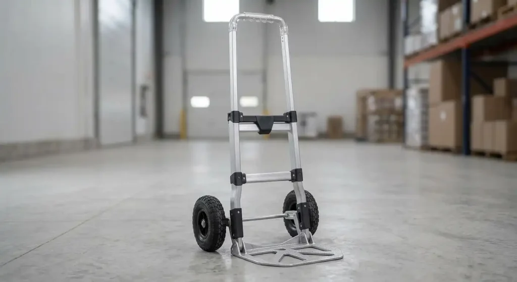 How to Know a Folding Hand Truck Is Fully Open