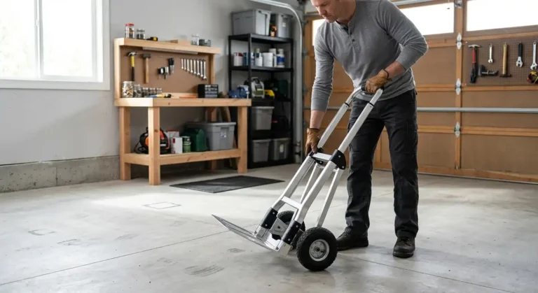 How to Open a Folding Hand Truck