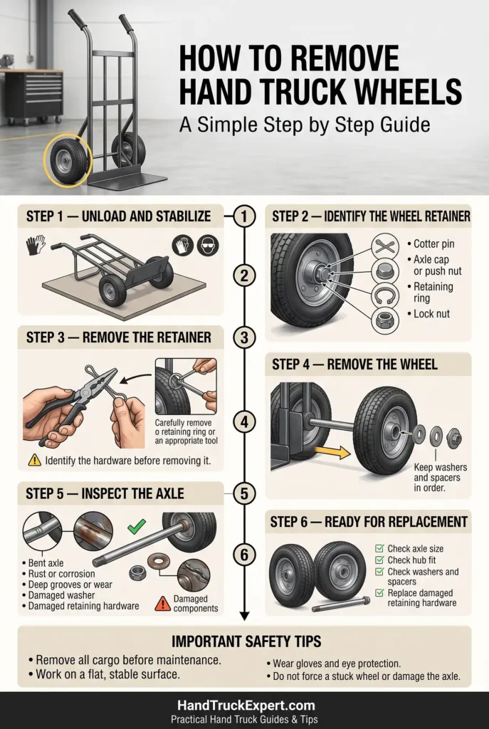 How to Remove Hand Truck Wheels Step by Step Guide
