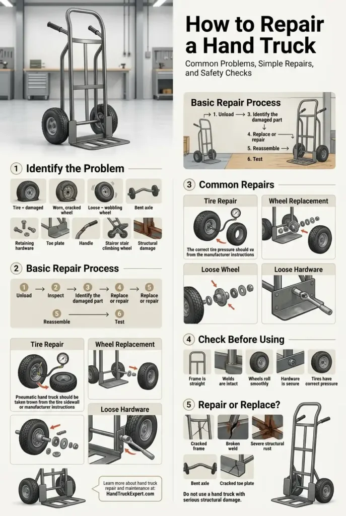 How to Repair a Hand Truck: Easy Fixes & Safety Tips