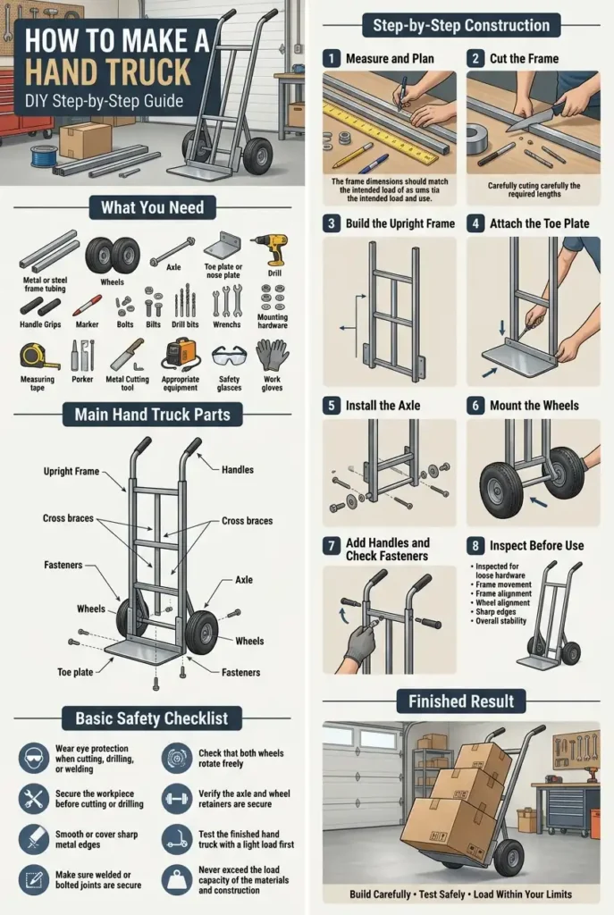 Step by Step Guide on How to Make a Hand Truck