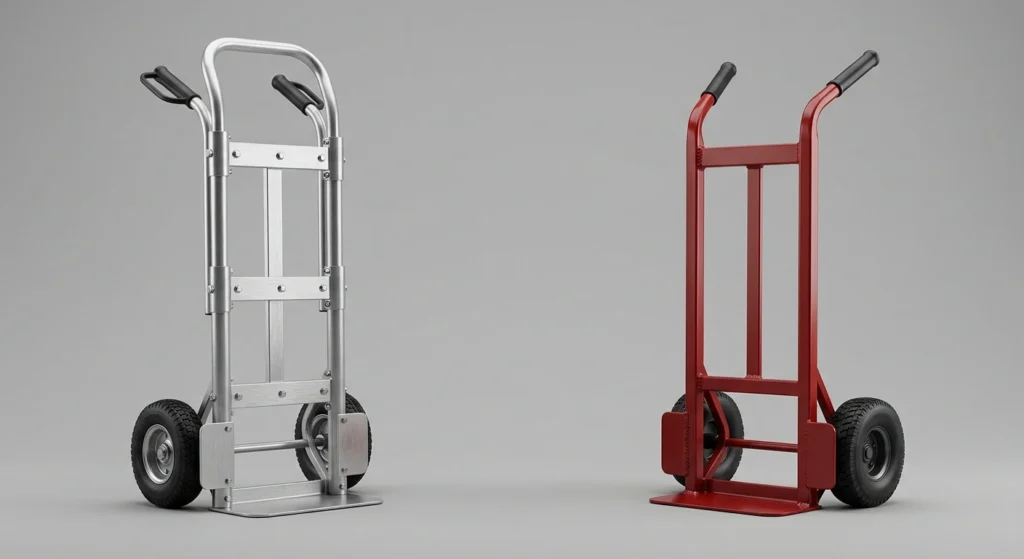 aluminum-vs-steel-hand-truck