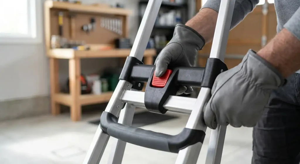 folding-hand-truck-locking-mechanism