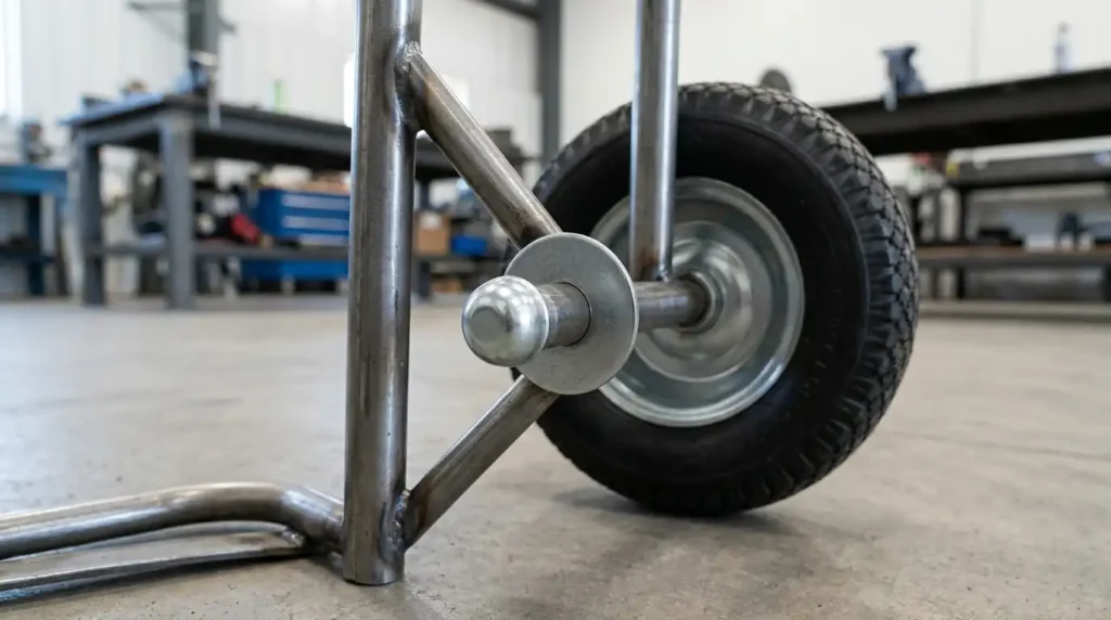 hand-truck-wheel-axle-cap-parts