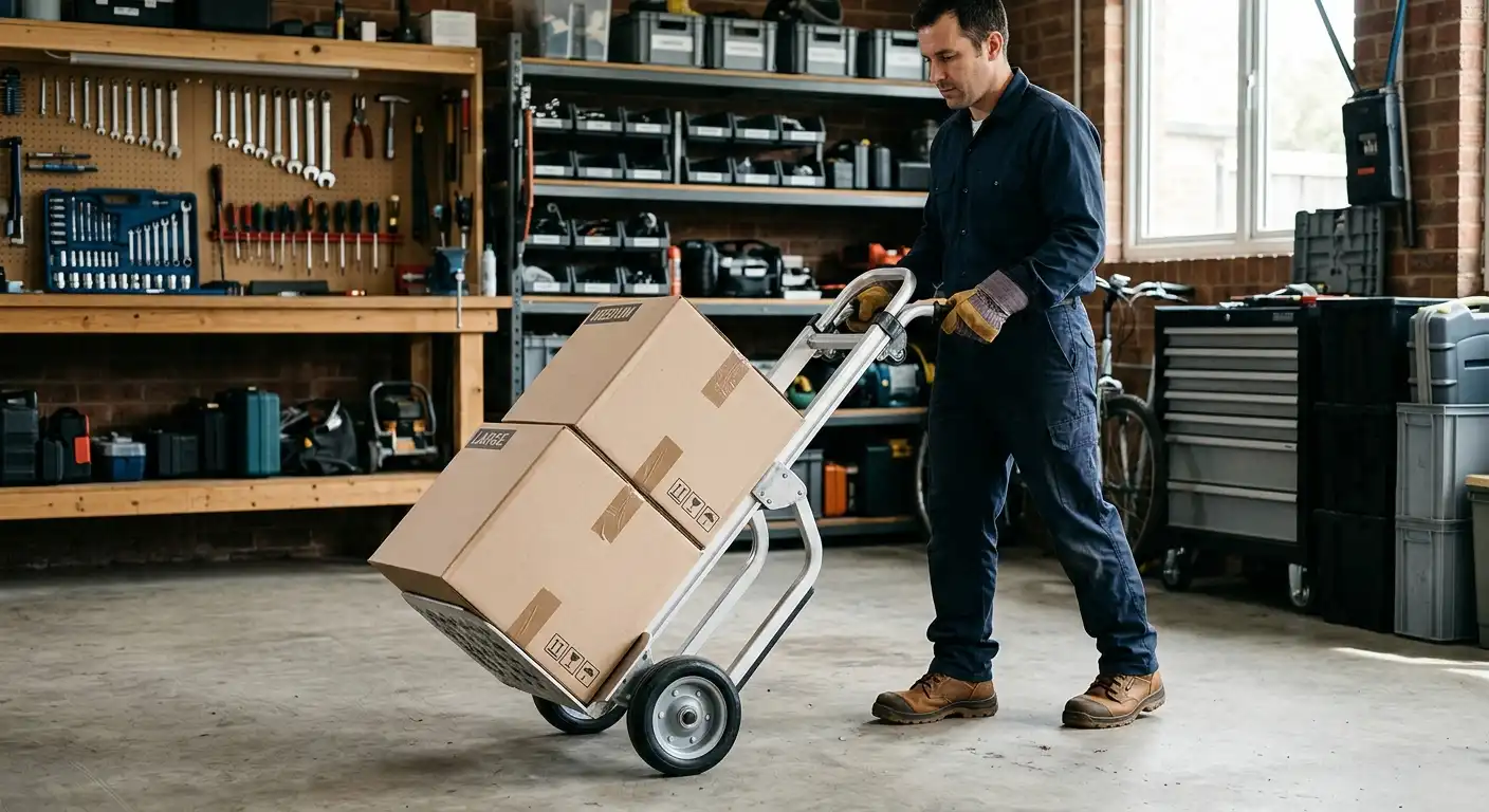 How to Use a COSCO Hand Truck Safely and Correctly