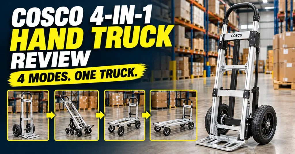 COSCO 4-in-1 Hand Truck Review