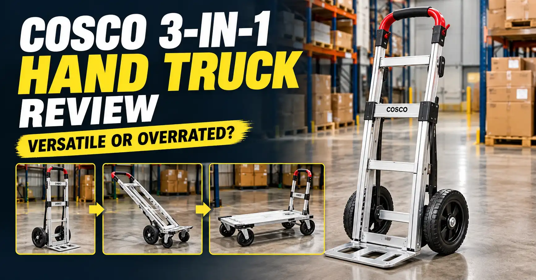 Cosco 3 in 1 Hand Truck Review
