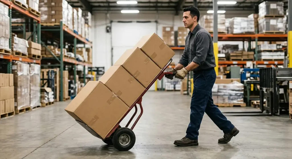 How to Move Heavy Boxes With a Hand Truck