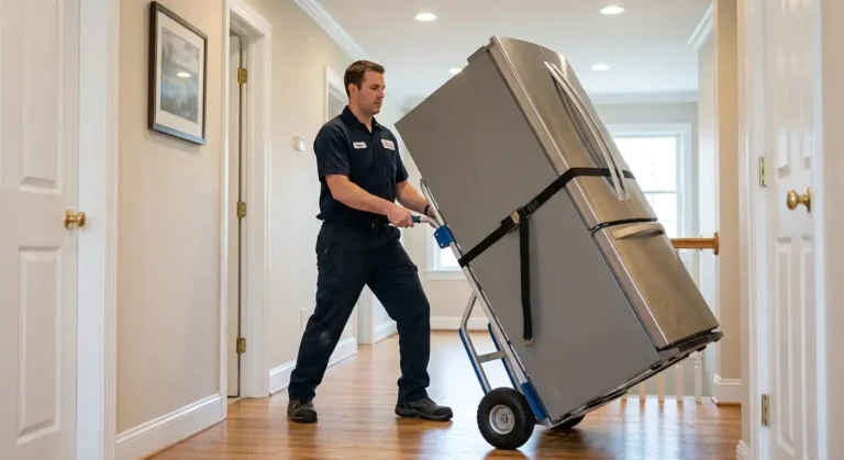 How to Move a Heavy Appliance With a Hand Truck