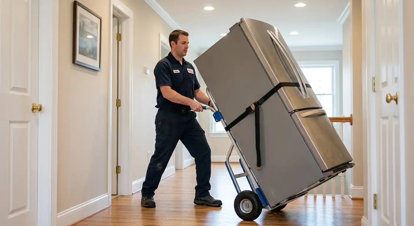 How to Move a Heavy Appliance With a Hand Truck