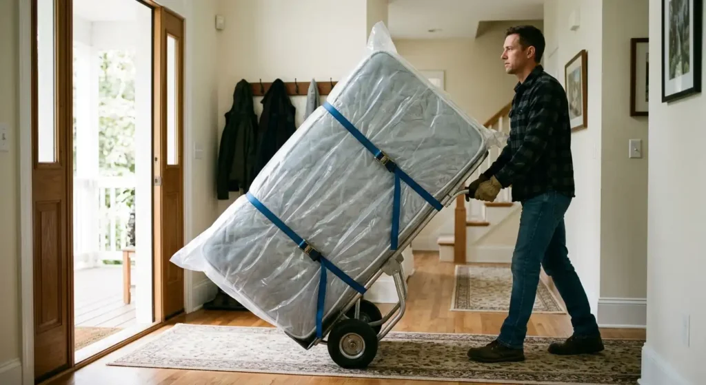 How to Move a Mattress With a Hand Truck