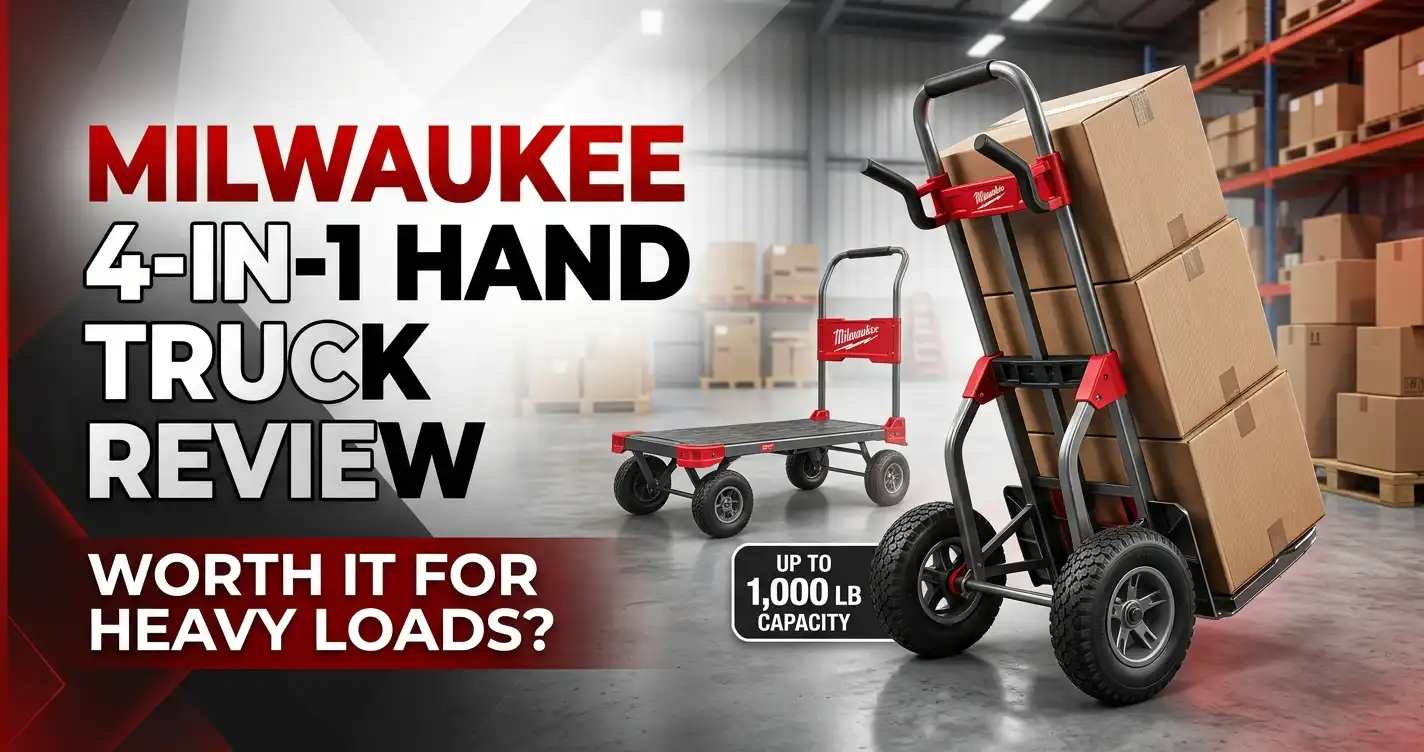 Milwaukee 4-in-1 Hand Truck Review